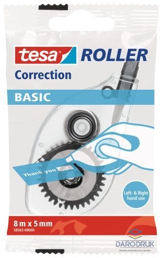 Tesa Korektor w taśmie (myszka) Basic 4x8 [mm*m] Tesa (58563-00000-00 TS)