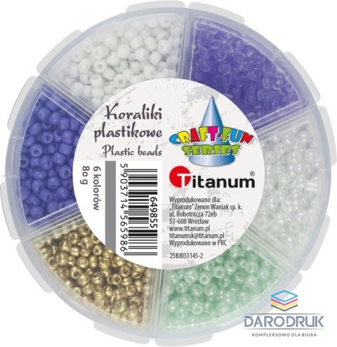 Titanum Koraliki kreatywne Craft-Fun Series Titanum (25BJ033145-2)