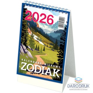 Telegraph Kalendarz biurkowy Zodiak stojący 118mm x 193mm Telegraph