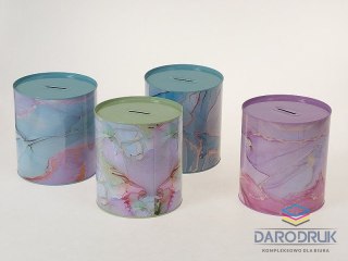 Adar Skarbonka 15cm marmur metal Adar (610842)