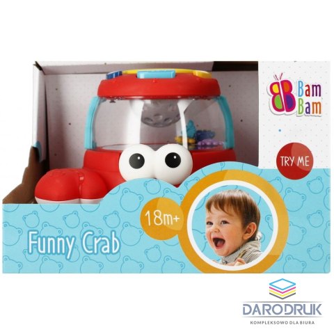 Bam Bam Zabawka dźwiękowa Krabik muzyczny Bam Bam (515139)