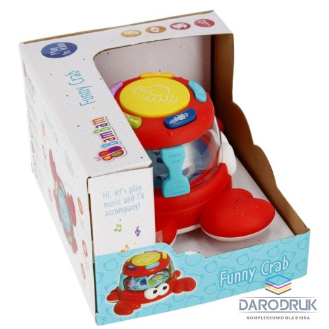 Bam Bam Zabawka dźwiękowa Krabik muzyczny Bam Bam (515139)