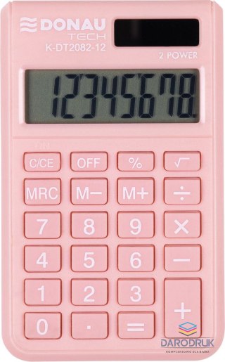 Donau Tech Kalkulator kieszonkowy morelowy Donau Tech (K-DT2082-12)