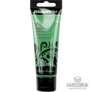 Flamingo Line Farba akrylowa kolor: zielony 75ml Flamingo Line (050)