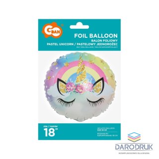 Godan Balon foliowy jednorożec 18cal Godan (FG-OPJR)