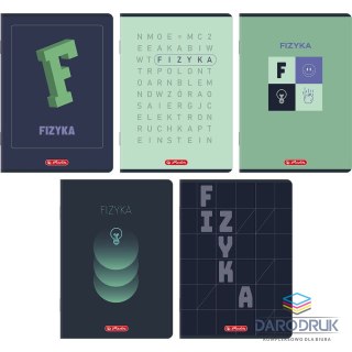 Herlitz Zeszyt A5 fizyka mix 60k. 70g krata Herlitz (400206350)