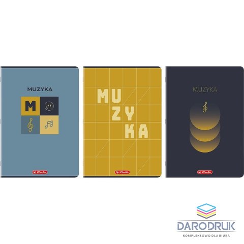 Herlitz Zeszyt A4 muzyka 16k. mix Herlitz (400206360)