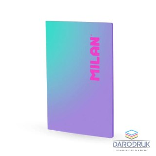 Milan Zeszyt A4 Sunset liliowy 48k. 95g kratka Milan (57243L48SNPR)