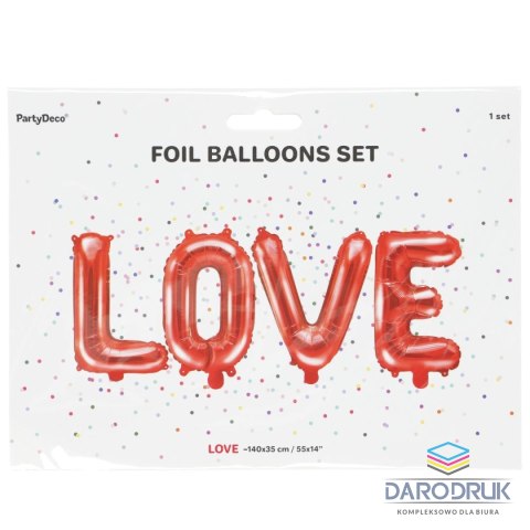 Partydeco Balon foliowy 14cal Partydeco (FB17M-007)