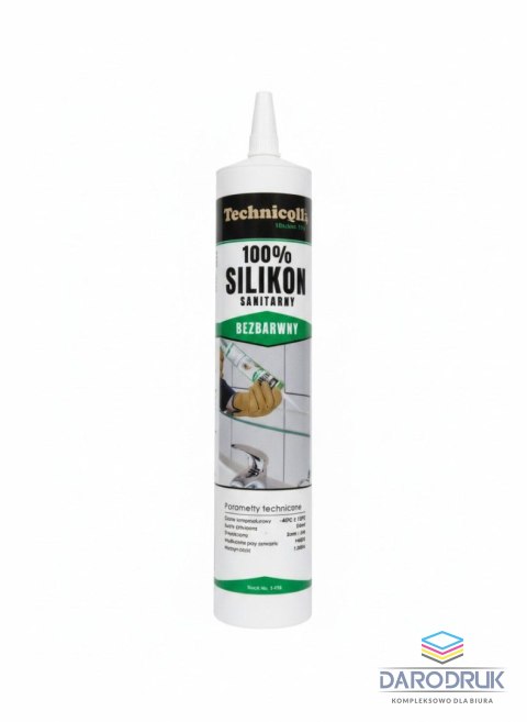 Technicqll Klej w tubie Silikon 300ml Technicqll (S-976)