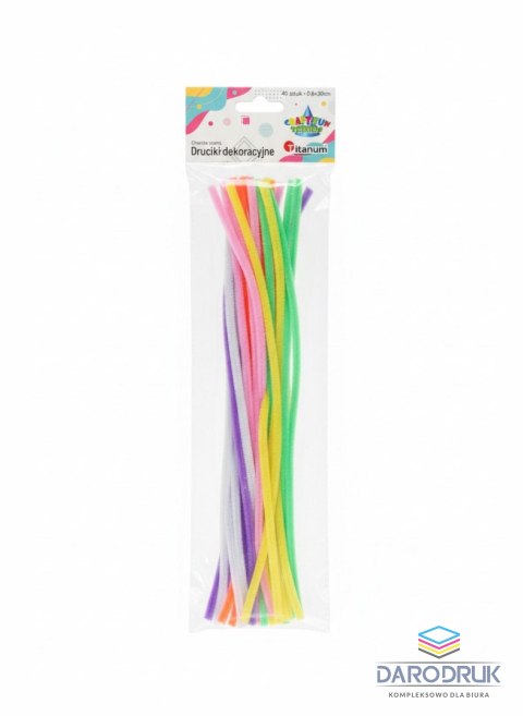 Titanum Drucik Craft-Fun Series kreatywny kolor: mix 300mm 30 szt Titanum (YDD4003)