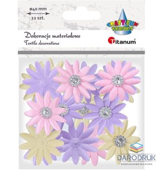 Titanum Ozdoba materiałowa Craft-Fun Series kwiaty Titanum (BJ25091134)
