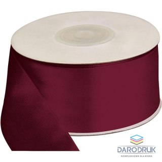 Titanum Wstążka Craft-Fun Series satynowa 38x25 [mm x m] bordowy Titanum (TS38-082)