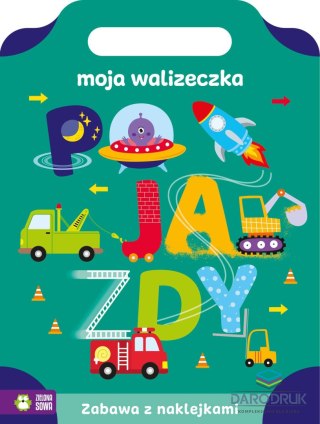 Zielona Sowa Książka dla dzieci Moja walizeczka. Pojazdy Zielona Sowa