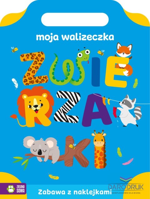 Zielona Sowa Książka dla dzieci Moja walizeczka. Zwierzaki Zielona Sowa