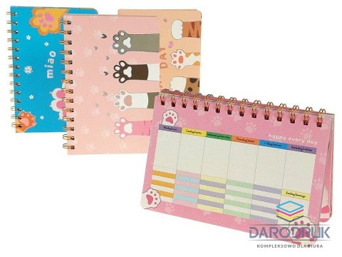 Adar Notes (notatnik) z planerem tygodniowym [mm:] 185x120 Adar (629820)