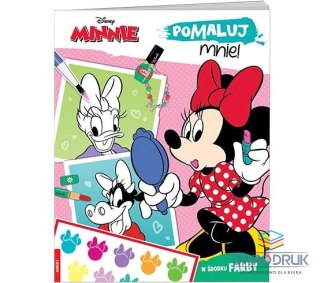 Ameet Książka dla dzieci Minnie. Pomaluj mnie! Ameet (MAK 9103)
