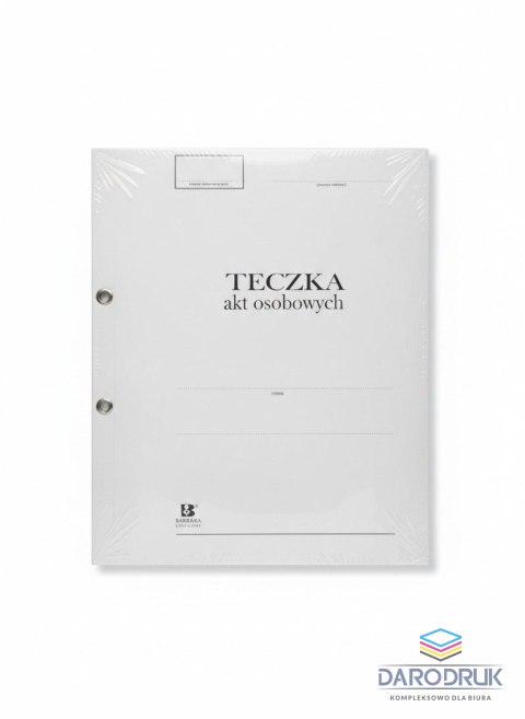 Barbara Teczka kartonowa na gumkę A4 Barbara