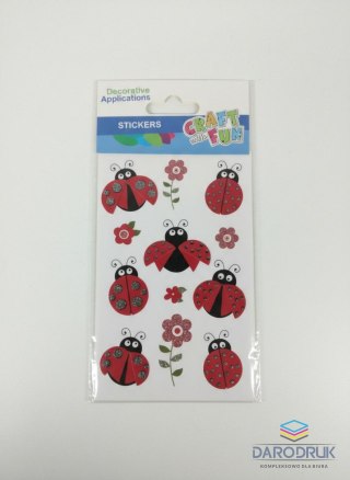 Craft Fun Naklejka (nalepka) Biedronki Craft Fun (579901)