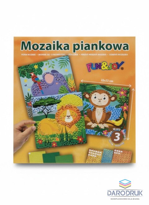 Fun&Joy Mozaika ZWIERZĘTA MIX Fun&Joy (FJSR-2405)