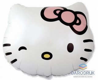 Godan Balon foliowy Hello Kitty Head (opak. papierowe), pakowany 24cal Godan (C901889)