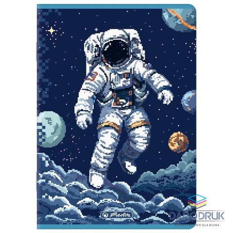 Herlitz Zeszyt A5 PREMIUM PIXEL FUN 32k. 70g linia podwójna kolorowa Herlitz (400207520)