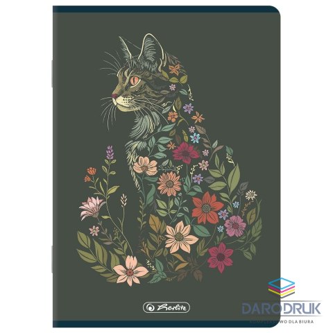 Herlitz Zeszyt A4 Premium FLORIMALS 60k. 70g krata Herlitz (400207533)
