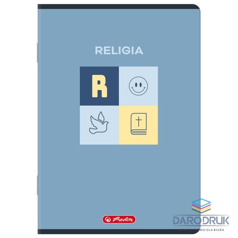 Herlitz Zeszyt A5 Religia mix 60k. 70g krata Herlitz (400206356)