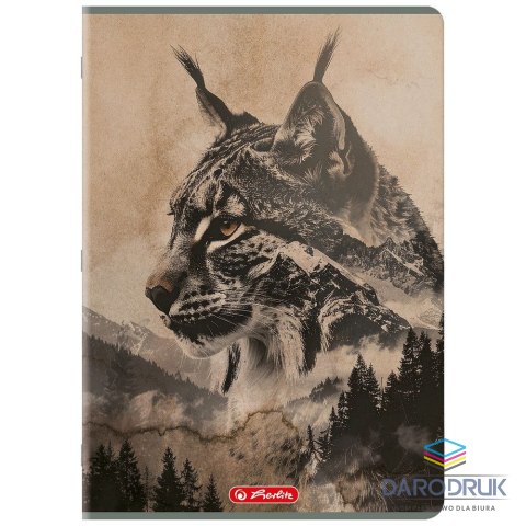 Herlitz Zeszyt A4 WILD 96k. 70g krata Herlitz (400206434)