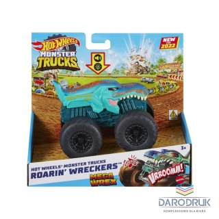 Hot Wheels Samochód Monster Trucks 1:43, światło i dźwięk Hot Wheels (HDX60)