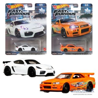 Hot Wheels Samochód SZYBCY I WCIEKLI MIX Hot Wheels (HNW46)