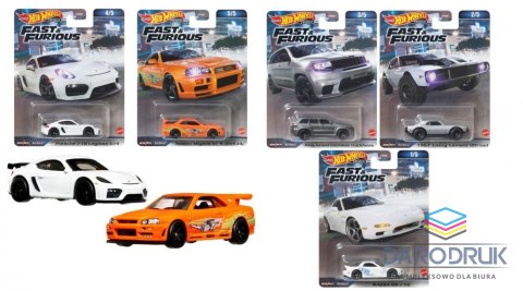 Hot Wheels Samochód SZYBCY I WCIEKLI MIX Hot Wheels (HNW46)