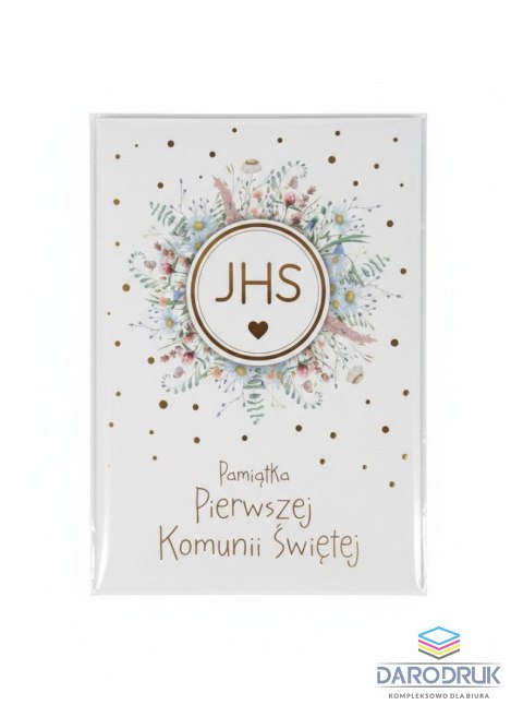 Kukartka Książeczka pamiątkowa z komunii Kukartka (PMB-0071)