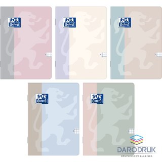 Oxford Zeszyt A5 B-LIGHT 60k. 90g krata Oxford (400210139)