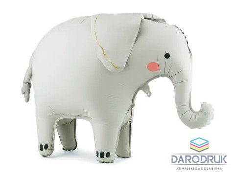 Partydeco Balon foliowy Słoń, 91x61 cm, mix Partydeco (FB403)