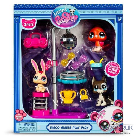Tm Toys Figurka Littlest Pet Shop Zestaw Disco Nights Tm Toys (LPS00637)