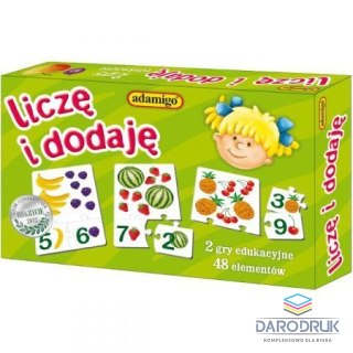 Adamigo Układanka licze i dodaję Adamigo