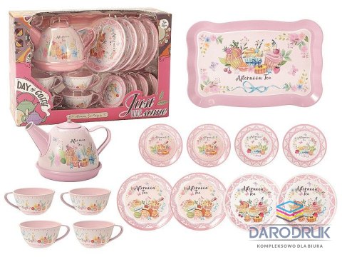 Adar Artykuły kuchenne zestaw do herbaty metalowy Adar (632622)