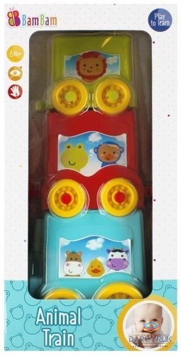 Bam Bam Kolejka edukacyjna zwierzaczki Bam Bam (481994)