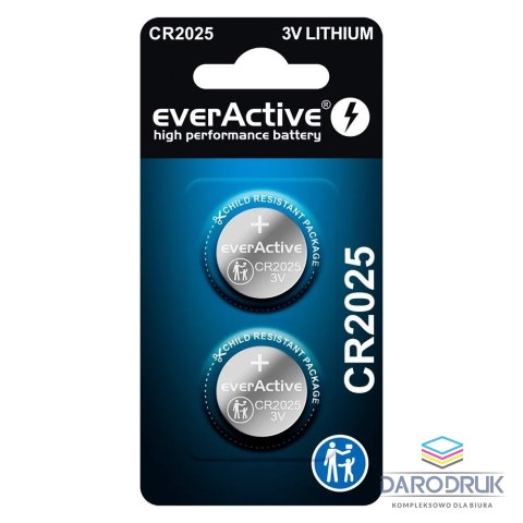 Everactive Baterie 2/bl CR2025 Everactive