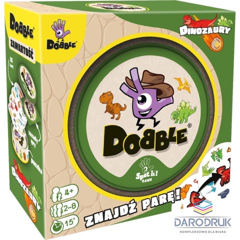 Rebel Gra strategiczna Dobble Dinozaury Rebel (3558380128328)