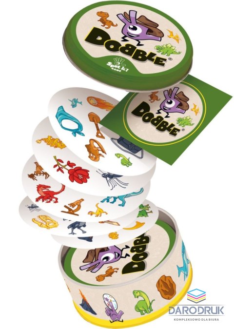 Rebel Gra strategiczna Dobble Dinozaury Rebel (3558380128328)