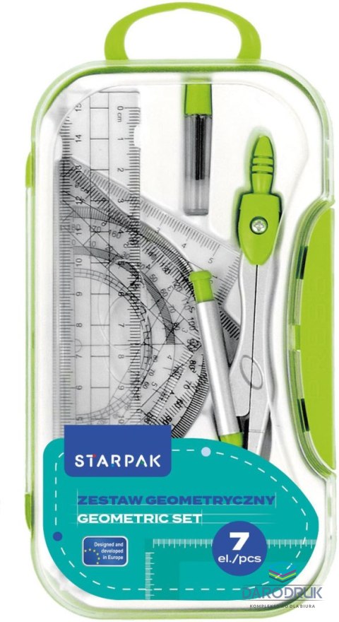 Starpak Komplet geometryczny 7 el. Starpak (560249)