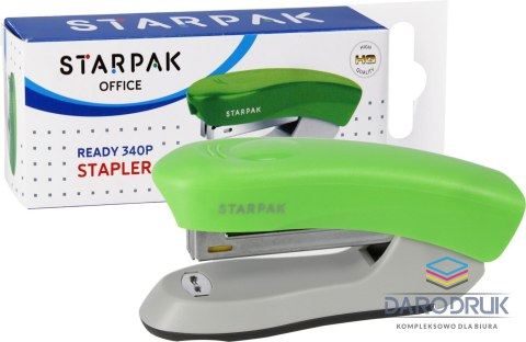 Starpak Zszywacz zielony metaliczny 12k (521072) Starpak