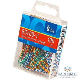 Tetis Spinacze okrągły 28mm 100 szt Tetis (GS200-Z)