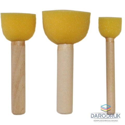 Titanum Pędzel Craft-Fun Series gąbka do malowania zestaw 3 szt. Titanum (hsm001)