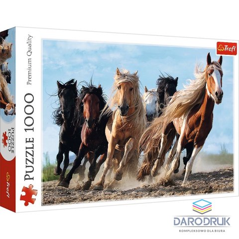 Trefl Puzzle Galopujące konie 1000 el. Trefl (10446)