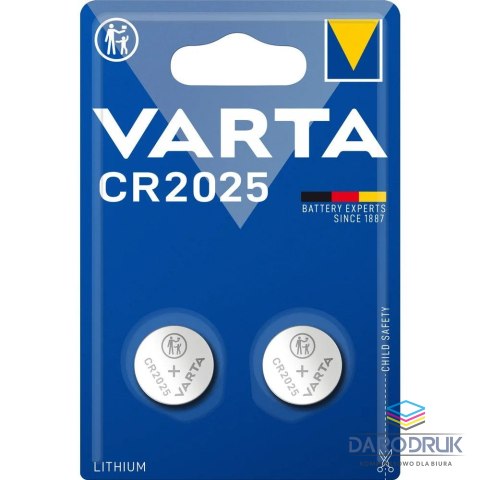 Varta Baterie 2/bl CR2025 Varta
