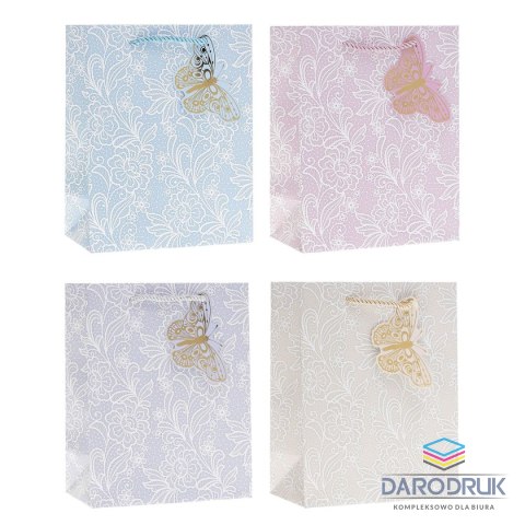 Rozette Torba prezentowa A5 [mm:] 180x230x 100 Rozette (TG-25064-HS-embo.A5(18x23x10))