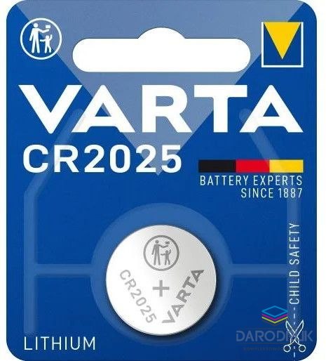 Varta Baterie 1/bl CR2025 Varta